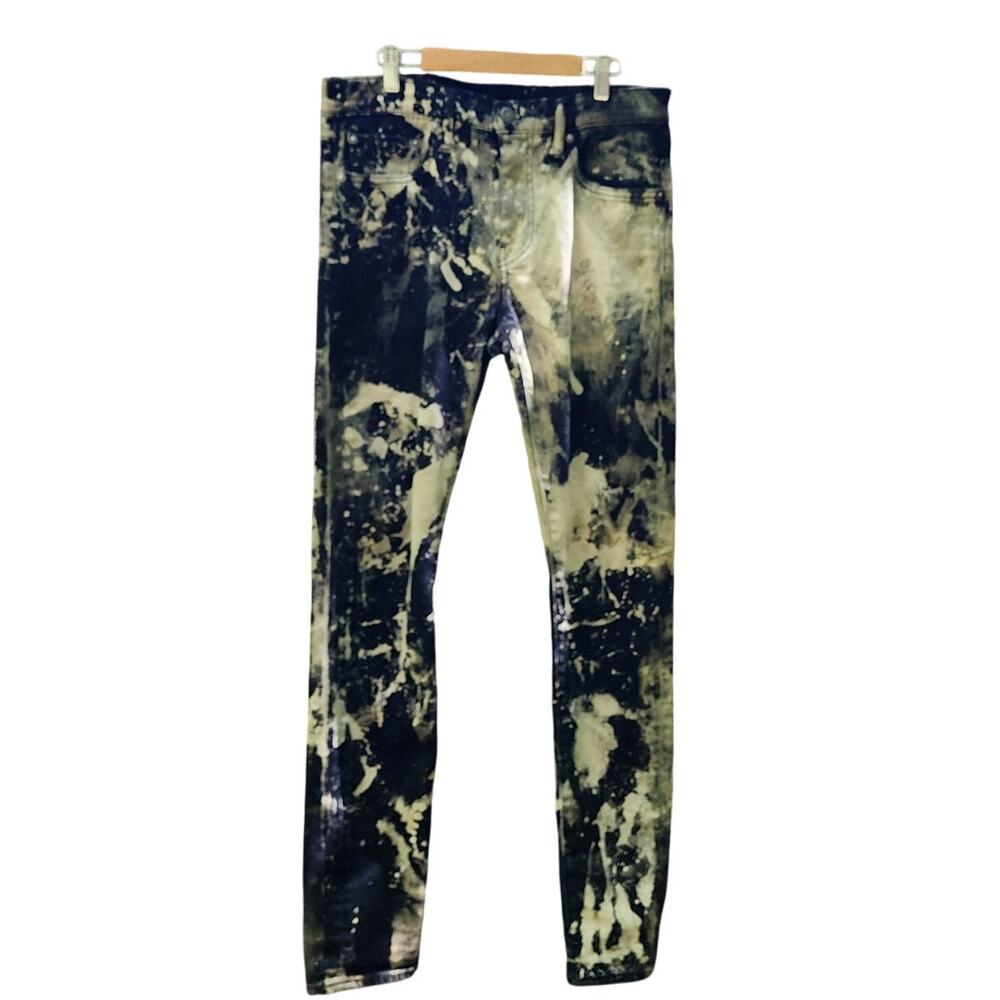 Levi's Black denim acid wash Cotton Elastane